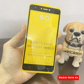 Kính cường lực Full Màn Xiaomi Redmi note 4x, Note 5/5Pro, Note 7/7pro, Note 8, Note 8 pro, Note 9, Note 9s, Note 9 pro
