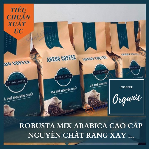 Cà Phê Robusta mix Arabica Đắk Lắk rang xay mộc nguyên chất, chuẩn xuất khẩu