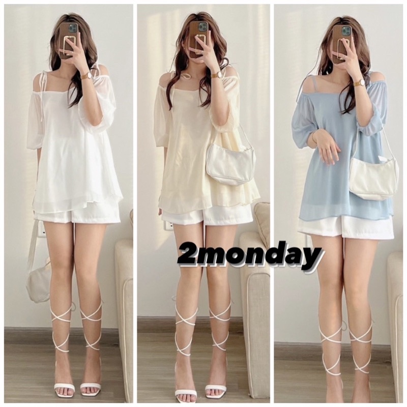 [HÀNG SẴN/VIDEO] ÁO SƠMI TƠ LỤA 2 LỚP THẮT NƠ VAI TIỂU THƯ TAY BỒNG NHẸ