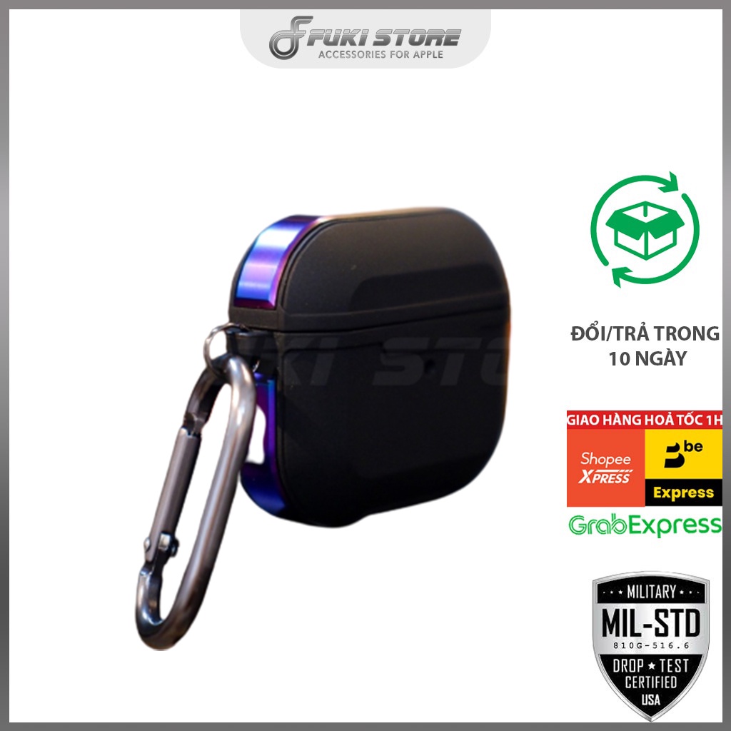 Case Airpods 3 chính hãng Aluminum Vỏ bọc chất liệu nhôm cao cấp chống trầy xước