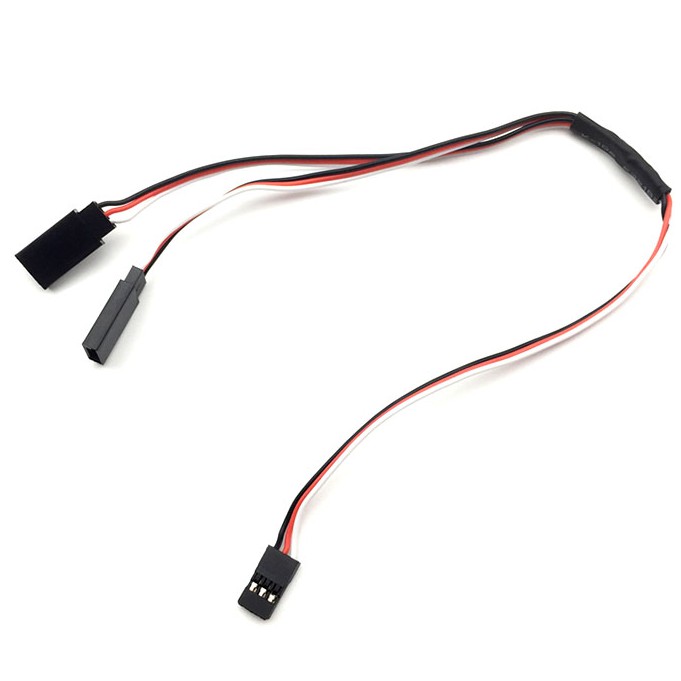 Dây cáp chia nhánh chữ Y kết nối Servo/ESC dài 30cm dùng cho xe/tàu/trực thăng điều khiển từ xa