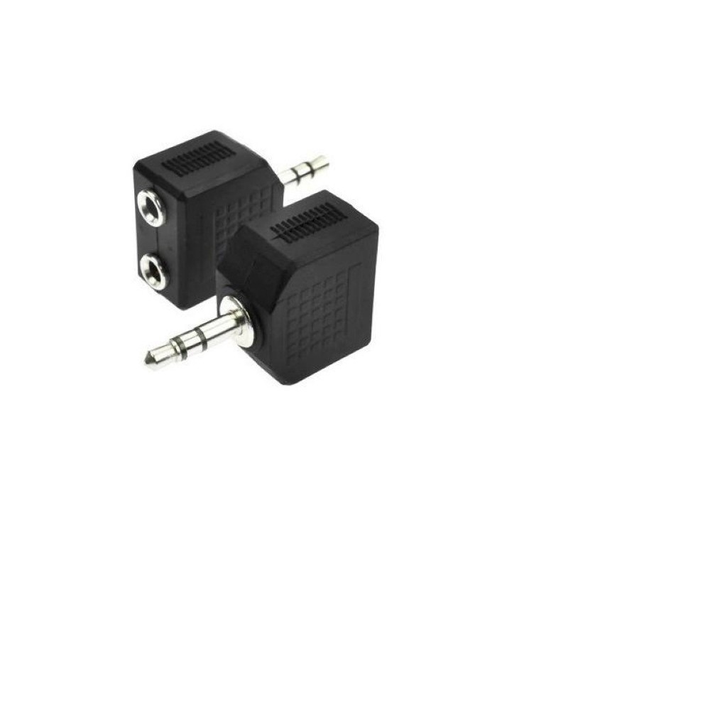 Đầu Chia Jack Loa Chuẩn 3.5 - Đầu Chia Jack Loa Từ 1 Ra 2