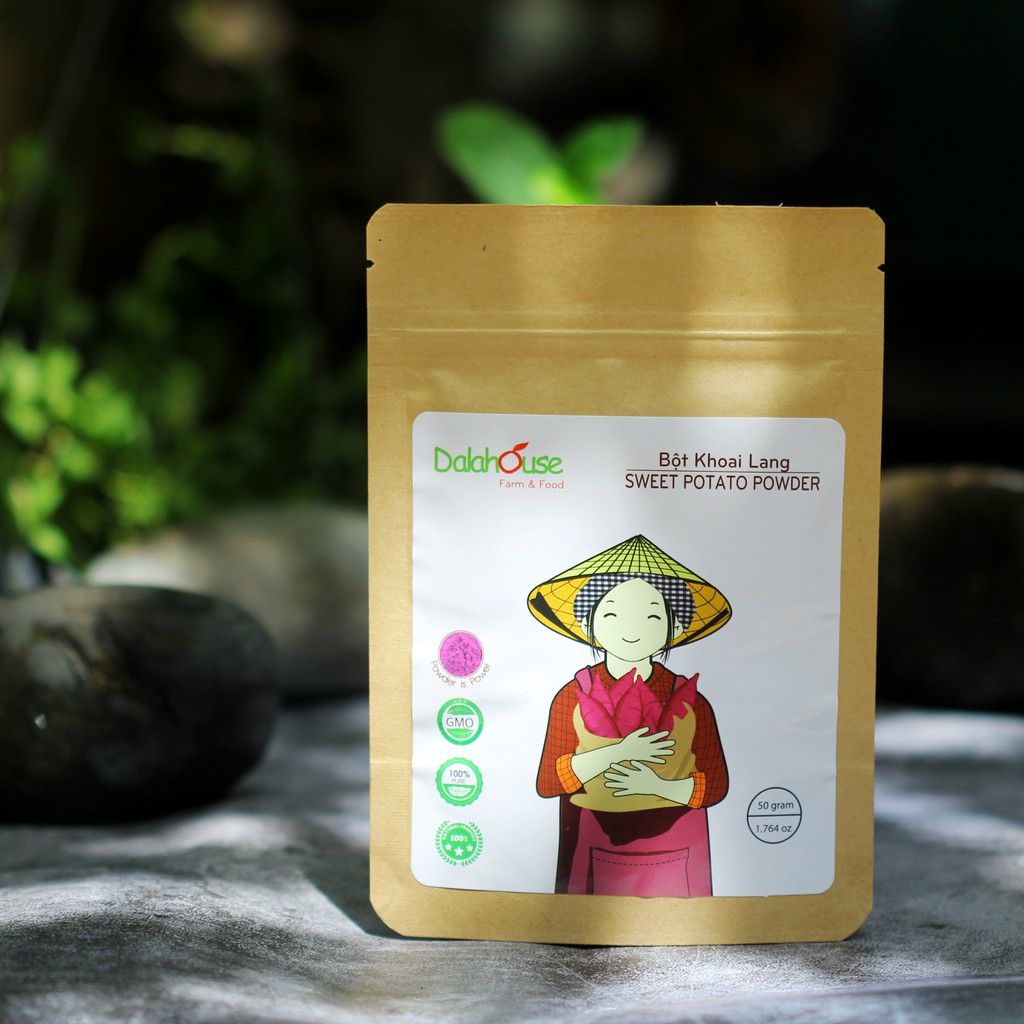Bột khoai lang tím 100% nguyên chất (50gr)