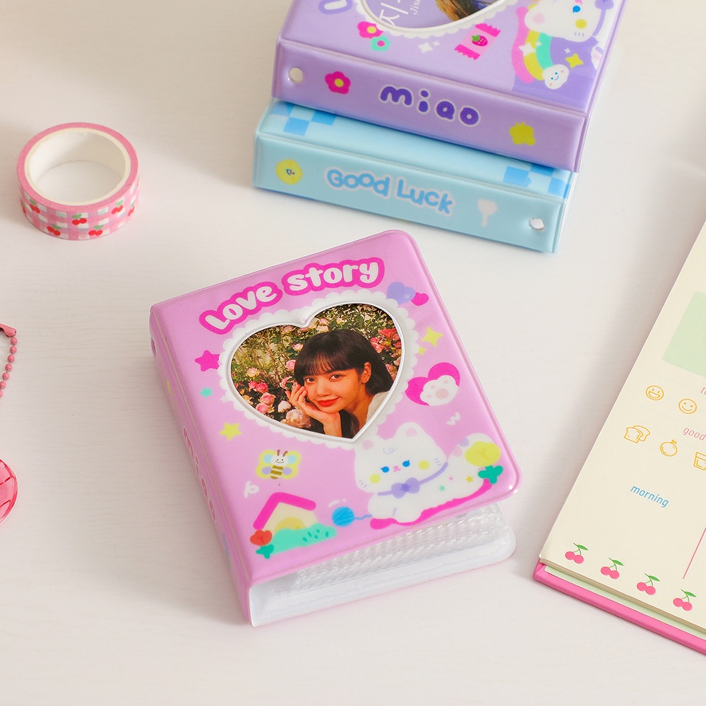 Album Ảnh 3 Inch Hình Chú Mèo Hoạt Hình Dễ Thương (Liên Hệ 20 Cái)