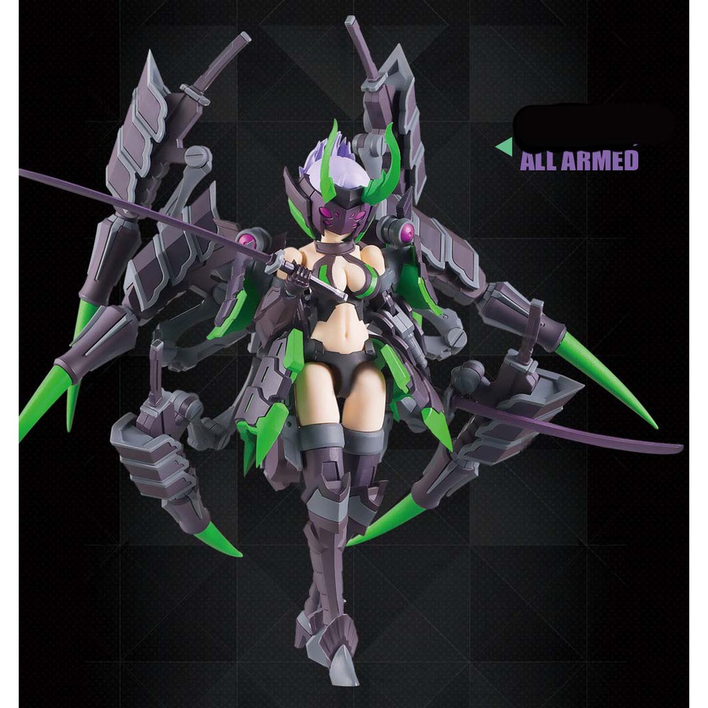 Mô hình lắp ráp figure PA Pretty Armor Atk girl 01 Arachne Atkgirl ver 2.0