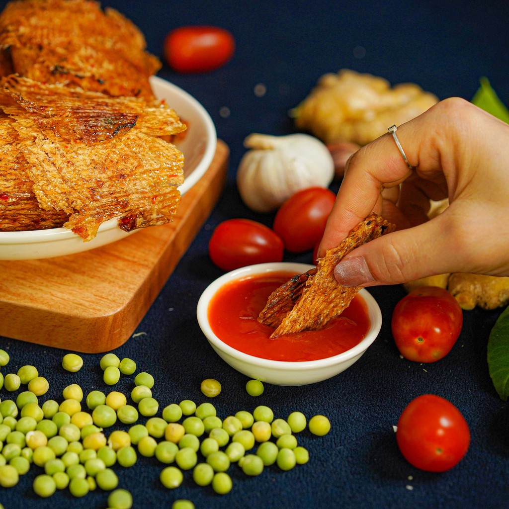 Mực Cán Tẩm Gia Vị Cay Loại Ngon 300g | Snacks Home - Đồ Ăn Vặt Hà Nội | BigBuy360 - bigbuy360.vn