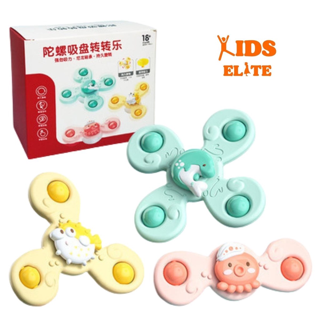 Đồ Chơi Giải Trí Chong Chóng Dính Tường Spinner⭐️𝐅𝐑𝐄𝐄 𝐒𝐇𝐈𝐏⭐️Chong Chóng Nhựa Độc Đáo, Dễ Thương, An Toàn