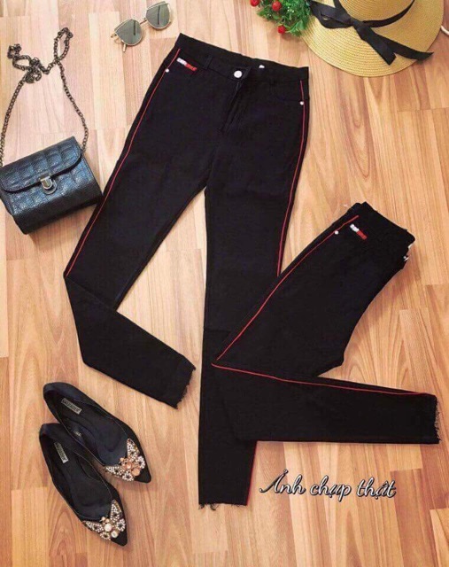 Quần skinny viền sọc | BigBuy360 - bigbuy360.vn