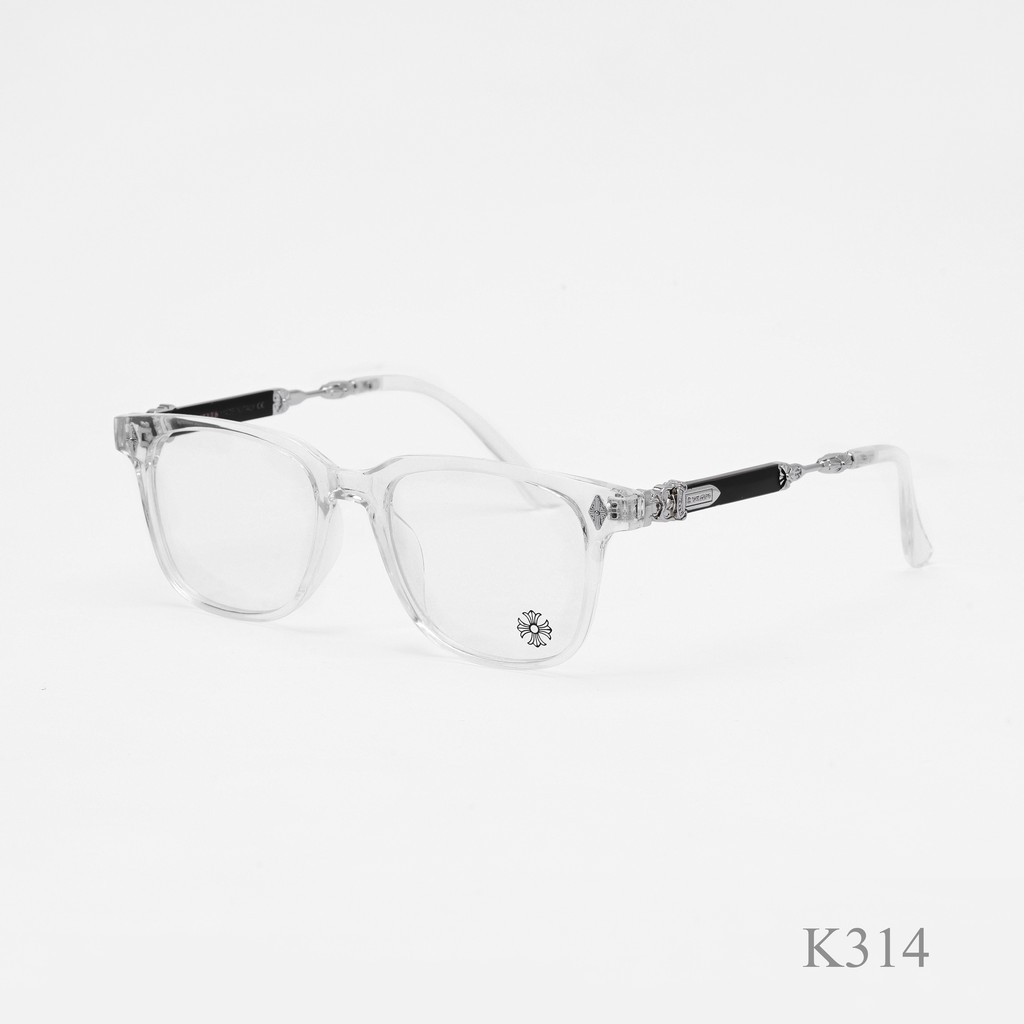Gọng kính cận nam nữ có thể lắp mắt cận CROM kiếng mắt không độ đẹp K314 seno_official