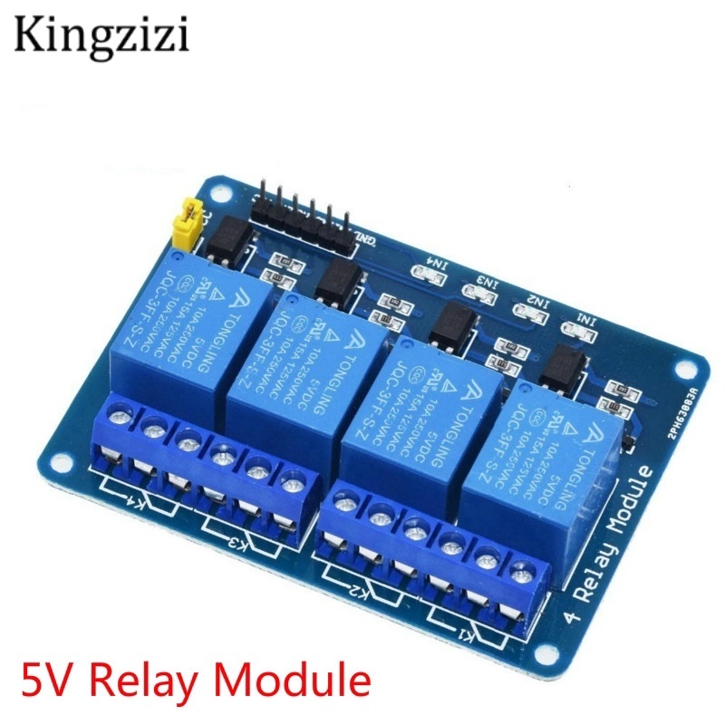 Mô Đun Rơ Le 4 Kênh 4 Channel relay Module 5V/12V cho Arduino ARM PIC AVR DSP