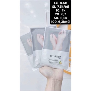 Gói mặt nạ chân Bioqua tẩy da chai sạm
