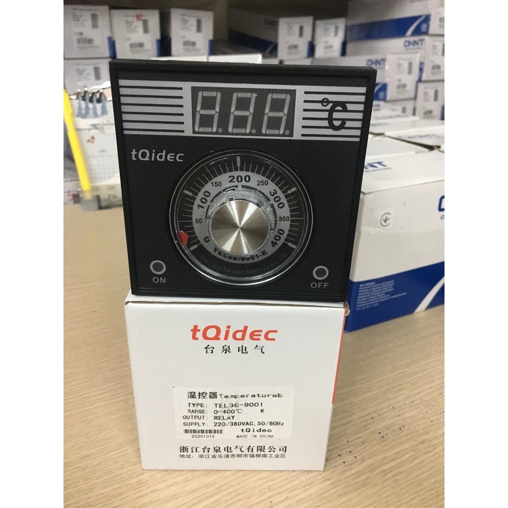 Đồng hồ nhiệt độ TEL96-9001 can K  relay