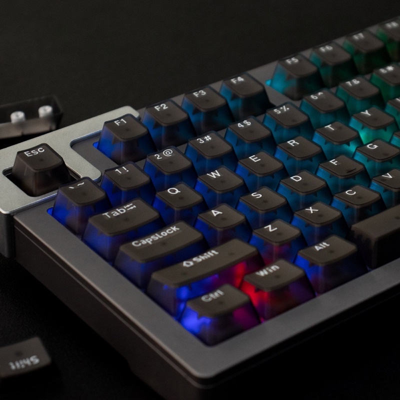 Keycap CYBER GLACIER OEM Profile chất liệu ABS double shot dùng trên nhiều layout bàn phím cơ - Polabe Store