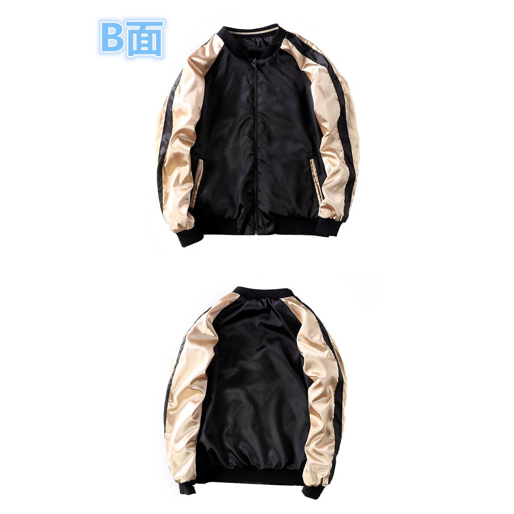 ÁO KHOÁC BOMBER THÊU, ÁO BOMBER THÊU HẠC CỰC ĐẲNG CẤP