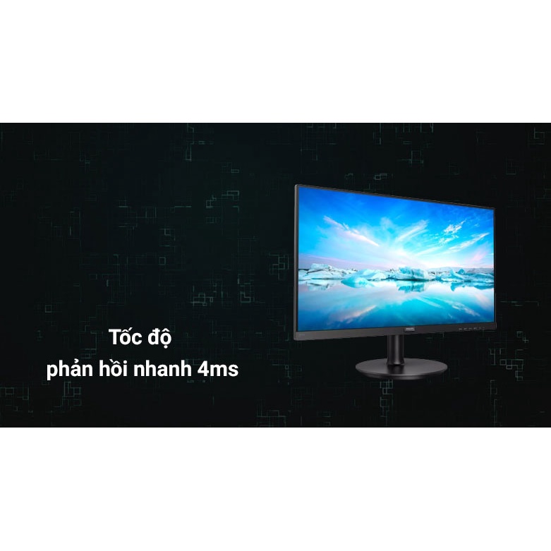 Màn hình Philips 271V8LA 27&quot; (VA/75Hz/4ms/1920×1080) (Philips 271V8 - LA) - Hàng Chính Hãng
