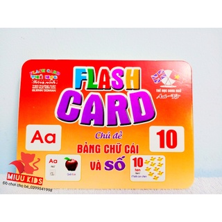 Thẻ Học Thông Minh Chủ Đề ngẫu nhiên Song Ngữ Anh Việt Theo Phương Pháp Giáo Dục Sớm Của Glenn Doman