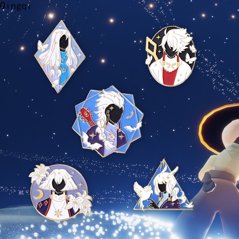 Ghim cài áo MISS ZOE bằng kim loại tráng men in hình nhân vật phim hoạt họa Child of The Light