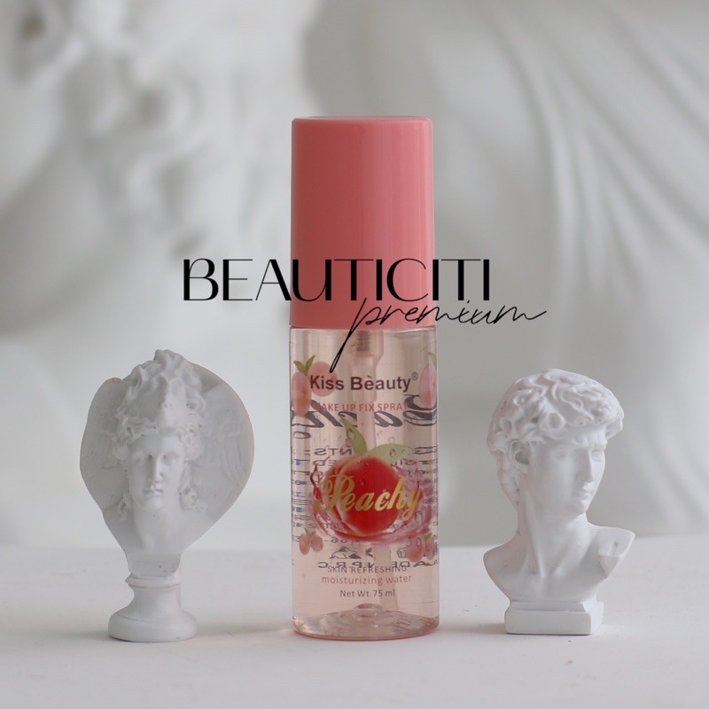 XỊT KHOÁ NỀN MAKEUP FIX SPRAY PEACH KISS BEAUTY 75ML