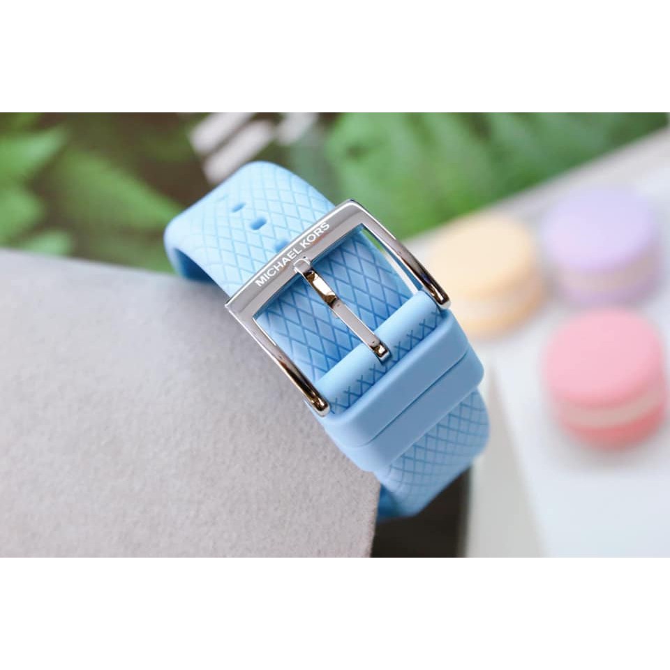 Đồng hồ nữ Michael Kors Ryder Blue Silicone MK6868