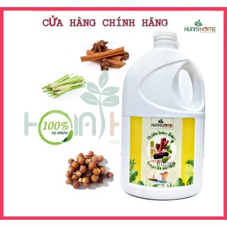 Nước Lau Sàn Hương Quế Hữu Cơ Bồ Hòn Đuổi Muỗi Hunahome 1,5lit