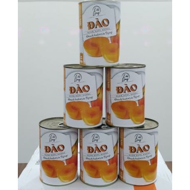 Combo 6 lon Cát Long Đào ngâm giòn 425 gr