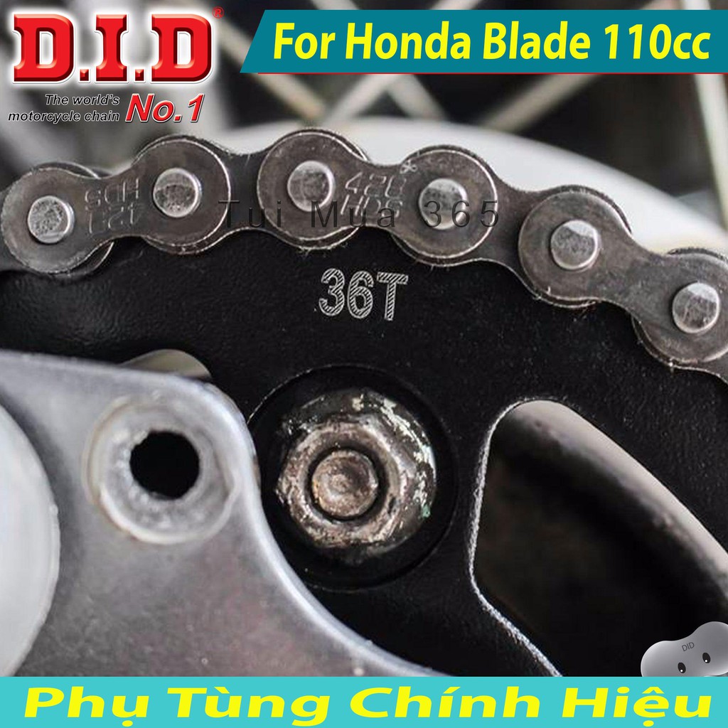 Bộ Nhông Sên Dĩa DID Honda Blade 110cc Sên 10ly HDS Thái Lan