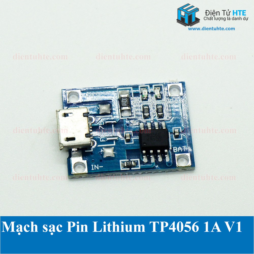 Combo 2 Mạch sạc Pin Lithium TP4056 1A V1 [HTE Quy Nhơn CN2]