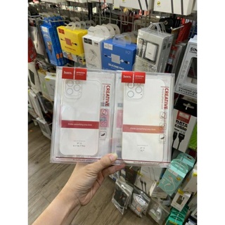 Ốp lưng dẻo hoco cho iphone 13 mini/ 13/ 13 pro max/ 12 mini/ 12/ 12 pro/ 12 pro max silicon trong suốt