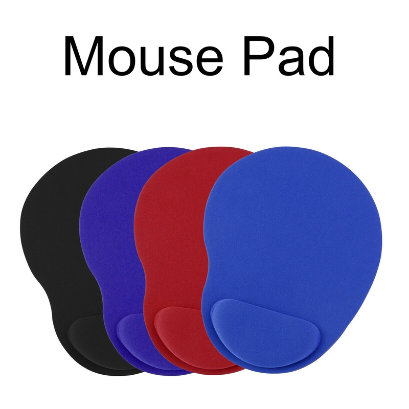 Comfortable Mouse Pad Mat with Gel Wrist Rest / Support Protect Desk Mouse Pad / Non Slip Mice Mat