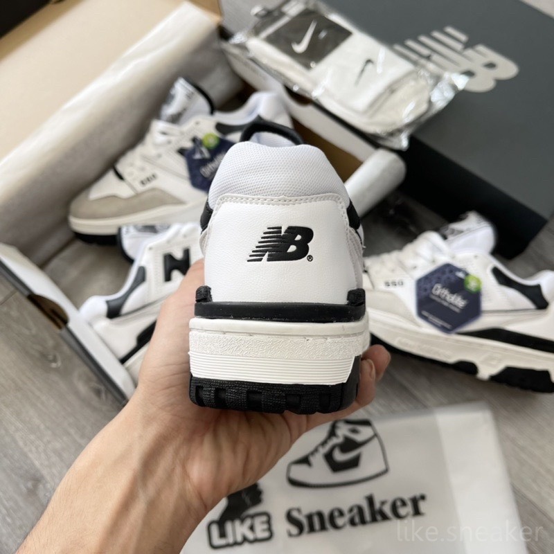 Giày Thể Thao 🥝Full Box Bảo Vệ🥝 Giày NB 550 Đen Nam Nữ Chất Liệu Cao Cấp MSP 01988
