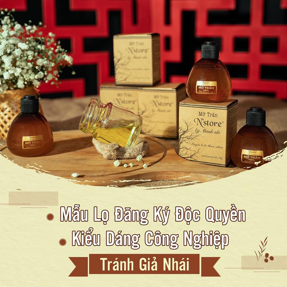 Mỡ Trăn Nguyên Chất N'store Triệt Lông, Mờ Rạn Da, Dịu Vết Bỏng Lành Tính Tại Nhà 75gr Chính Hãng - LAI'S STORE