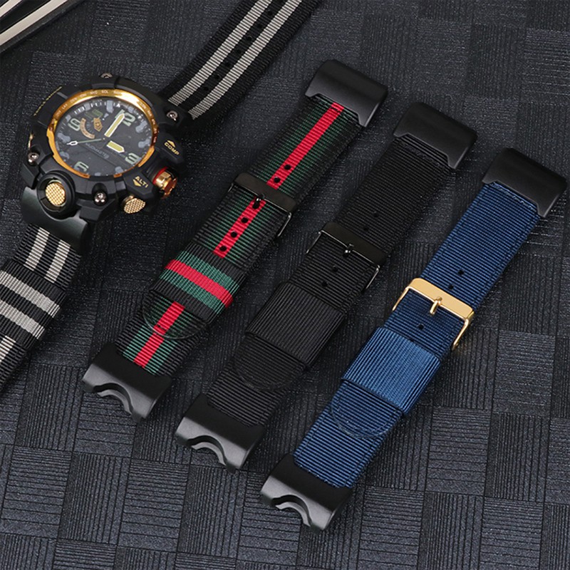 Dây Đeo Nylon Cho Đồng Hồ Casio G-Shock Gwg-1000Gb Gwg-100Gb Gwg-1000