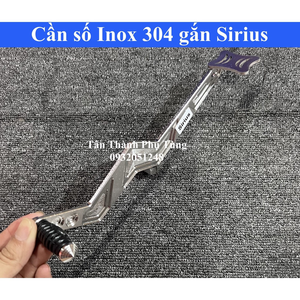 Cần số Inox 304 gắn Sirius