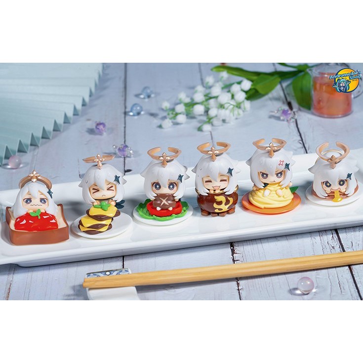 [Đặt trước] [Tổng 1690k] [Mihoyo] [Genshin Impact] Bộ sưu tập mô hình nhân vật Paimon Emergency Food Blind Boxes