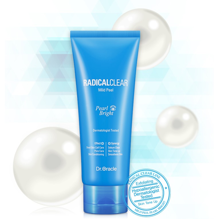 TẨY TẾ BÀO CHẾT RADICAL CLEAR MILD PEEL PEARL BRIGHT - NỘI ĐỊA HÀN - CHÍNH HÃNG DR.ORACLE