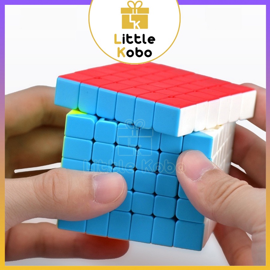 Rubik 6x6 Stickerless MoYu MeiLong MFJS Rubic 6 Tầng 6x6x6 Đồ Chơi Thông Minh