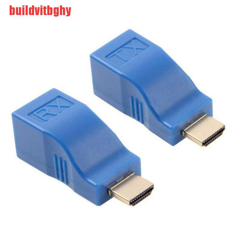 Bộ 2 Đầu Chuyển Đổi Tín Hiệu Từ 1080p HDMI Sang RJ45 Qua CAT-5e/6 Lan Ethernet HDTV | BigBuy360 - bigbuy360.vn