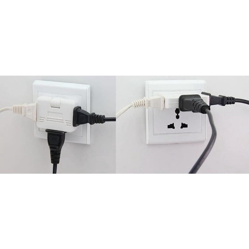 Ổ cắm điện gấp gọn chuyển đổi (3 đầu)