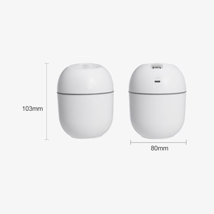 Máy phun sương tạo độ ẩm không khí mini dung tích 220ml dùng trong nhà/văn phòng