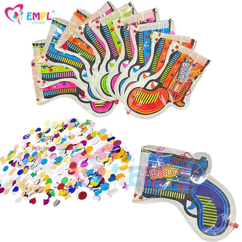 Súng bắn kim tuyến confetti vui nhộn cho tiệc sinh nhật,đám cưới,kỉ niệm,party