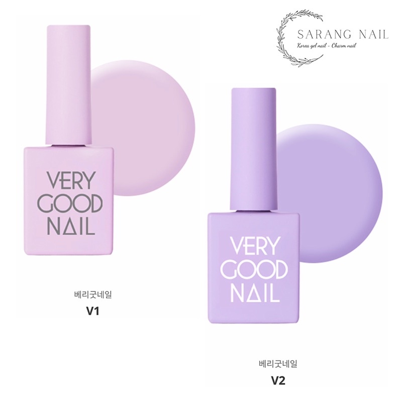 Sơn Very Good Nail chính hãng Hàn Quốc tone Tím Violet