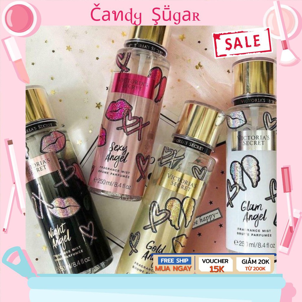 Mẫu thử xịt thơm Body Mist Victoria's Secret  - Gold Angel 250ml NEW | BigBuy360 - bigbuy360.vn