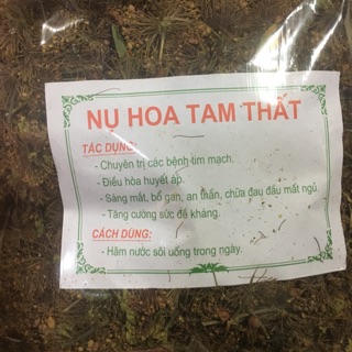 1kg Hoa Tam Thất bắc sạch rẻ nhất shopee