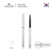 Kẻ mắt nước Vacosi 24h Waterproof Pen Rose Gold + Tặng Chì Kẻ Mắt Dạng Gel Vacosi (Silver)