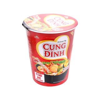 Mì khoai tây Cung Đình cua bể rau răm ly 65g