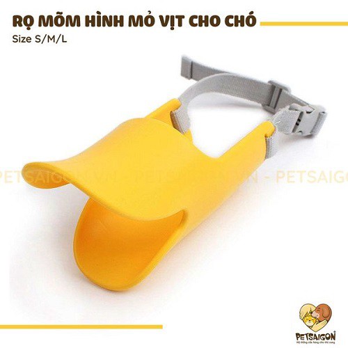 RỌ MÕM HÌNH MỎ VỊT DÀNH CHO CHÓ