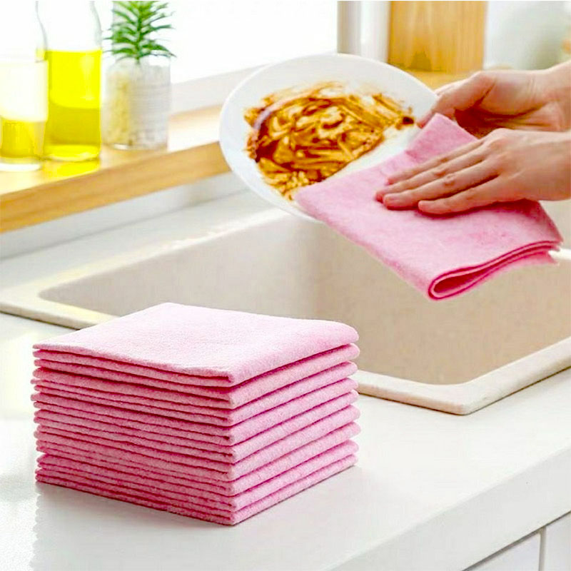Khăn lau chén đĩa HOUSEEKER thiết kế thấm hút tốt