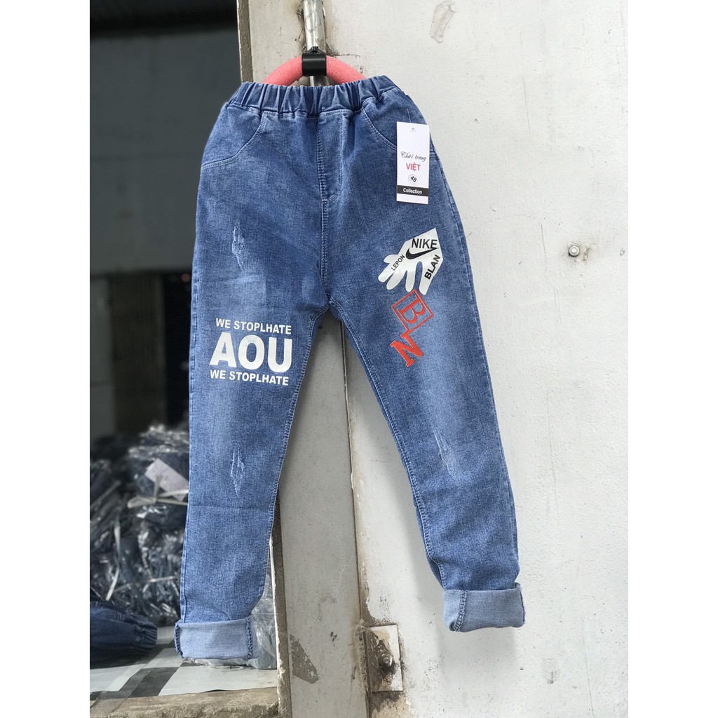 SIZE 28-45KG QUẦN BÒ NHỠ CHO BÉ TRAI