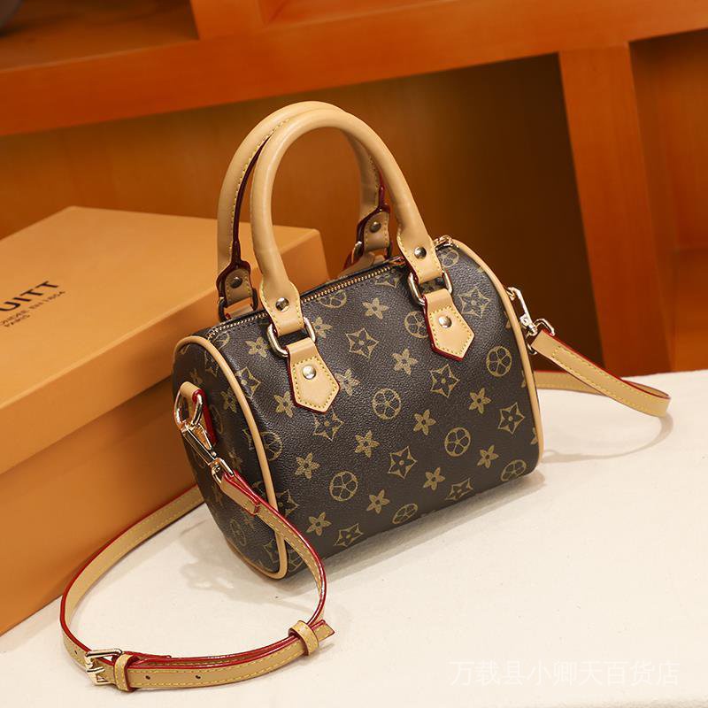 Túi Đeo Chéo Một Bên Vai MINI Da Mềm Phong Cách Boston Hàn Quốc Hợp Thời Trang Cho Nữ