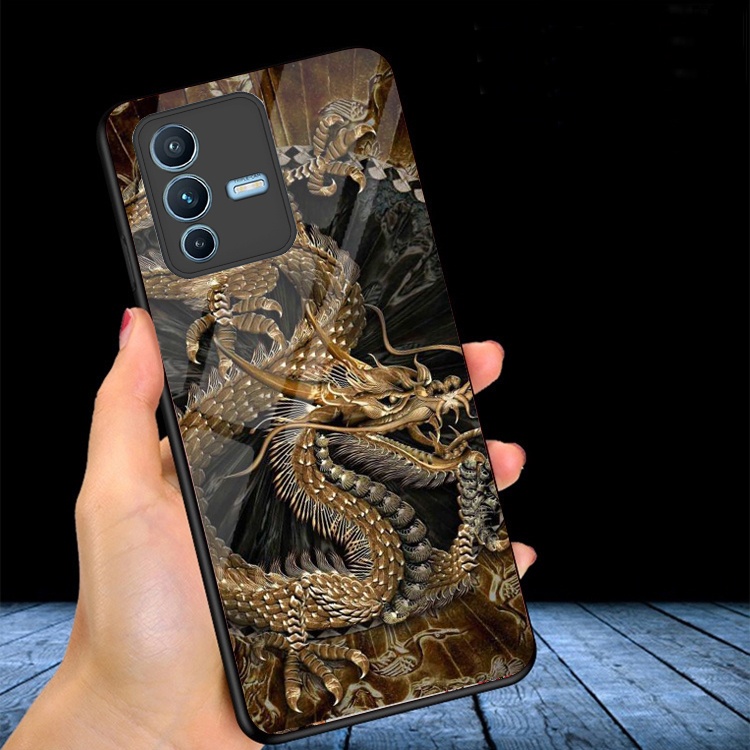 Ốp Lưng VIVO V23 5G mặt kính gương bóng
